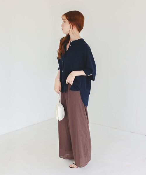le.coeur blanc / ルクールブラン ★NO.1ヒット大人気ブラウス★2WAYジョーゼットブラウス ☆NO.1ヒット大人気ブラウス☆2WAYジョーゼットブラウス/le