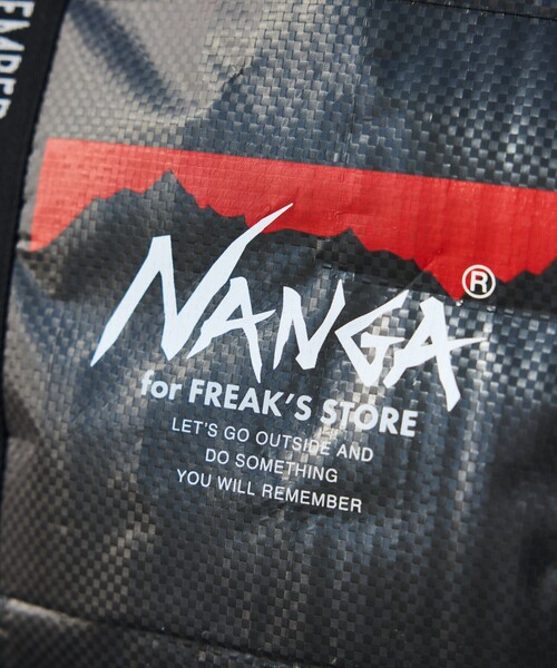 NANGA(ナンガ)の「NANGA × FREAK'S STORE/ナンガ × フリークスストア 別注 MULTI USE BAG マルチユース バッグ(トートバッグ・メンズ・ブラック・ONE SIZE)」の5枚目の写真