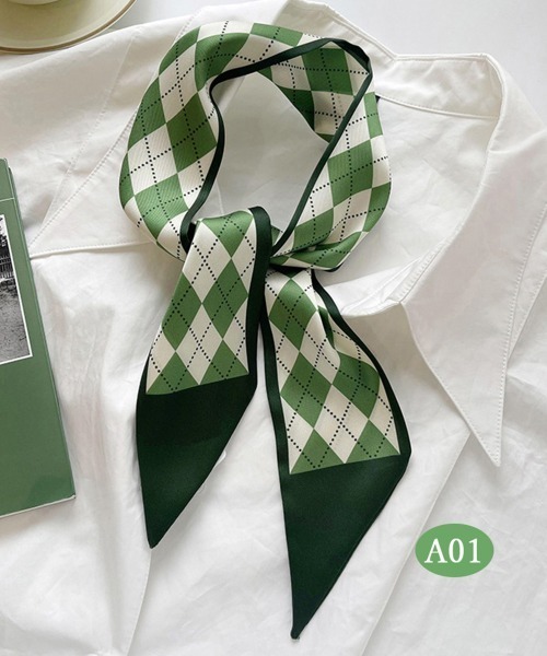 Miniministore（ミニミニストア）の「マルチスカーフ 首巻き バッグスカーフ（バンダナ/スカーフ・レディース・G/C/D/F/E/B/A・FREE）」の2枚目の写真