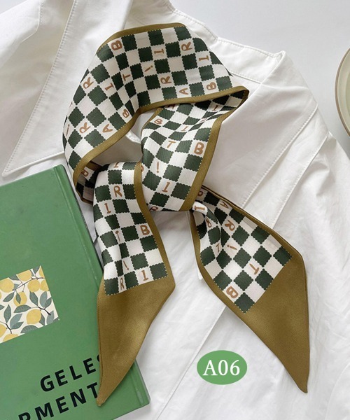 Miniministore（ミニミニストア）の「マルチスカーフ 首巻き バッグスカーフ（バンダナ/スカーフ・レディース・G/C/D/F/E/B/A・FREE）」の6枚目の写真