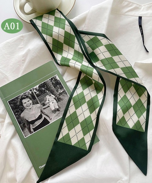 Miniministore（ミニミニストア）の「マルチスカーフ 首巻き バッグスカーフ（バンダナ/スカーフ・レディース・G/C/D/F/E/B/A・FREE）」の9枚目の写真