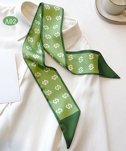 Miniministore（ミニミニストア）の「マルチスカーフ 首巻き バッグスカーフ（バンダナ/スカーフ・レディース・G/C/D/F/E/B/A・FREE）」の10枚目の写真