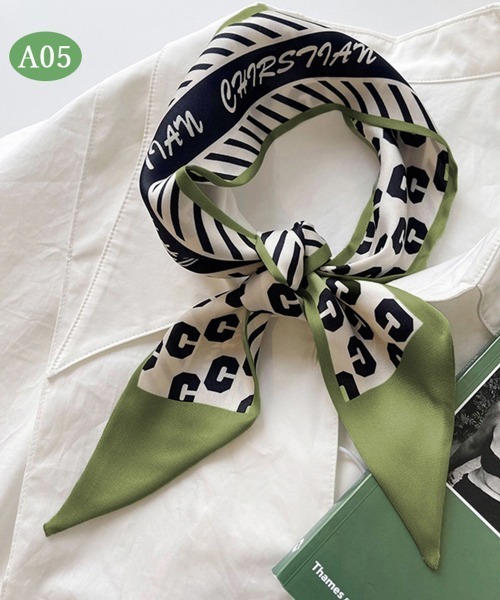 Miniministore（ミニミニストア）の「マルチスカーフ 首巻き バッグスカーフ（バンダナ/スカーフ・レディース・G/C/D/F/E/B/A・FREE）」の13枚目の写真