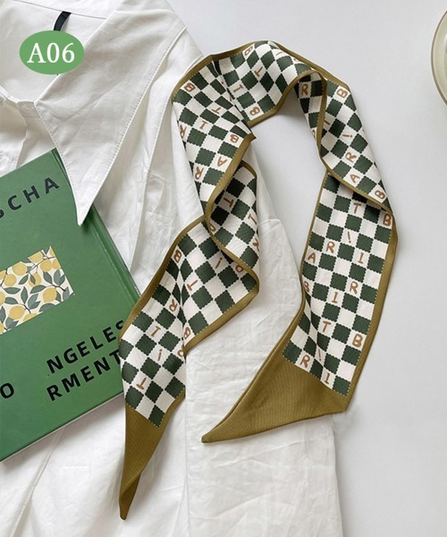 Miniministore（ミニミニストア）の「マルチスカーフ 首巻き バッグスカーフ（バンダナ/スカーフ・レディース・G/C/D/F/E/B/A・FREE）」の14枚目の写真