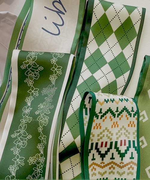 Miniministore（ミニミニストア）の「マルチスカーフ 首巻き バッグスカーフ（バンダナ/スカーフ・レディース・G/C/D/F/E/B/A・FREE）」の17枚目の写真