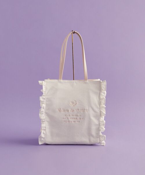 デニム フリル トートバッグ JILL by JILL STUART」大人気のフリルトートからトレンドの