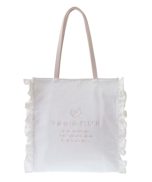 デニム フリル トートバッグ JILL by JILL STUART」大人気のフリルトートからトレンドの