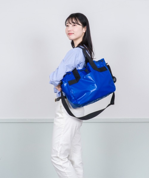 Jack Gomme(ジャックゴム)の「【JACK GOMME/ジャックゴム】ショルダーバッグ トートバッグ 巾着バッグ 3WAY MONSAC(ショルダーバッグ・レディース・ゴールド/ライトブルー/ブラック/ブルー/ホワイト・FREE)」の17枚目の写真