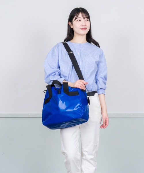 Jack Gomme(ジャックゴム)の「【JACK GOMME/ジャックゴム】ショルダーバッグ トートバッグ 巾着バッグ 3WAY MONSAC(ショルダーバッグ・レディース・ゴールド/ライトブルー/ブラック/ブルー/ホワイト・FREE)」の16枚目の写真