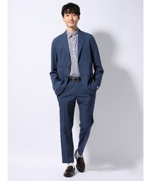 SUIT SQUARE（スーツスクエア）の「PERFORMANCE SUIT【2点セット】ジャケット＆パンツセットアップ ウォッシャブル 裾上げ済み（スーツセット）」
