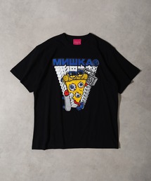 ミシカTシャツ アシンメトリー LONG CLOTHING ロングクロージング MISHKA ミシカ コラボ 目玉T