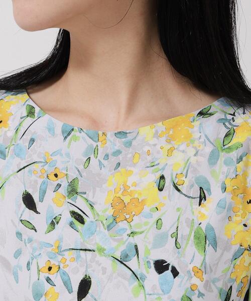 Sunauna（スーナウーナ）の「【&yours project／SS～L】パネル柄ワンピース（ワンピース・レディース・グレー系/ブラック系/ベージュ系・34/36/38/40）」の7枚目の写真