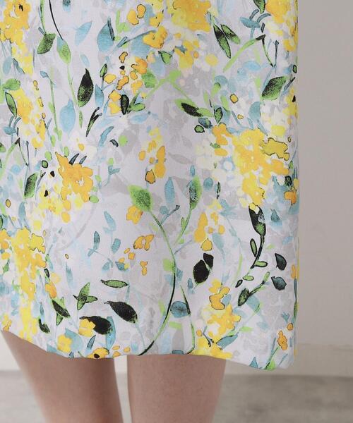 Sunauna（スーナウーナ）の「【&yours project／SS～L】パネル柄ワンピース（ワンピース・レディース・グレー系/ブラック系/ベージュ系・34/36/38/40）」の5枚目の写真