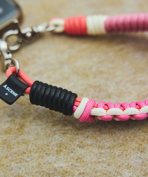 A SCENE/エーシーン DESIGN PARACORD STRAP デザインパラコード