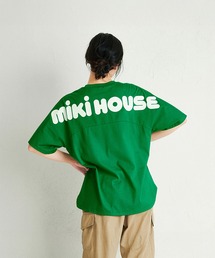 MIKI HOUSE（ミキハウス）の「【WEB限定】バックロゴ半袖Ｔシャツ（大人用）（Tシャツ/カットソー）」