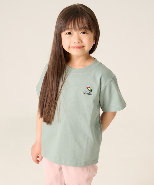 Arnold Palmer(アーノルドパーマー)の「ヘビーウエイト天竺 半袖 Tシャツ(Tシャツ/カットソー・キッズ・ホワイト/モスグリーン/クリーム・95cm/105cm/115cm/125cm/135cm/145cm)」の18枚目の写真