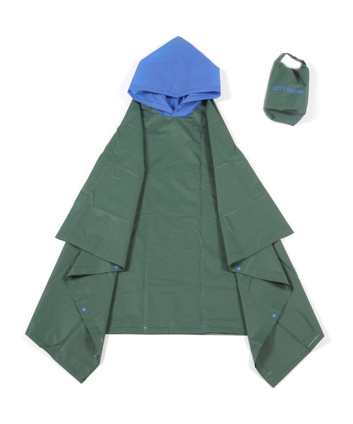 niko and...(ニコアンド)の「【CITY CREEK】EVAレインポンチョ(その他雑貨・レディース・グリーン/ブラック/グレー・0)」の21枚目の写真