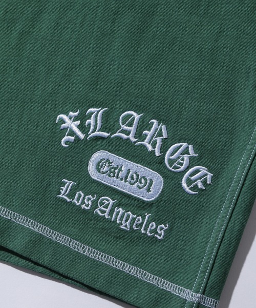 XLARGE(エクストララージ)の「XLARGE×Champion REVERSE WEAVE STICHED SHORT PANTS(その他パンツ・メンズ・ネイビー/グリーン/アッシュ/ブラック・S/M/L/XL)」の16枚目の写真