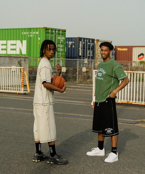 XLARGE(エクストララージ)の「XLARGE×Champion REVERSE WEAVE STICHED SHORT PANTS(その他パンツ・メンズ・ネイビー/グリーン/アッシュ/ブラック・S/M/L/XL)」の20枚目の写真