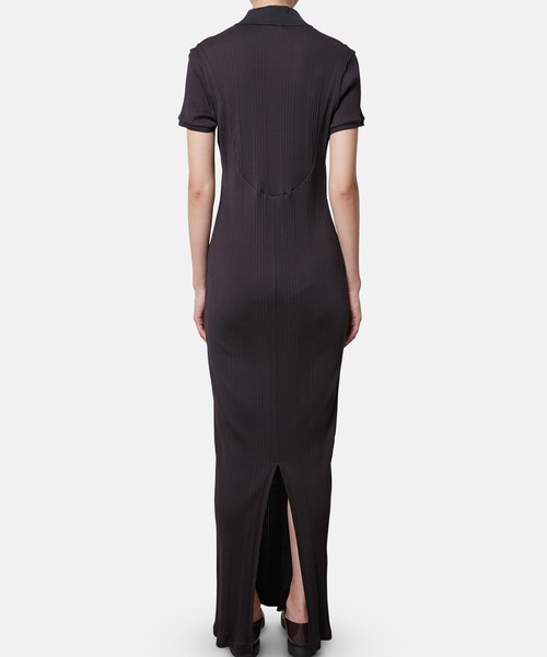 iRENE(アイレネ)の「コットンテレコポロドレス / Cotton Teleco Polo Dress(ワンピース・レディース・ネイビー/グレー・36)」の12枚目の写真