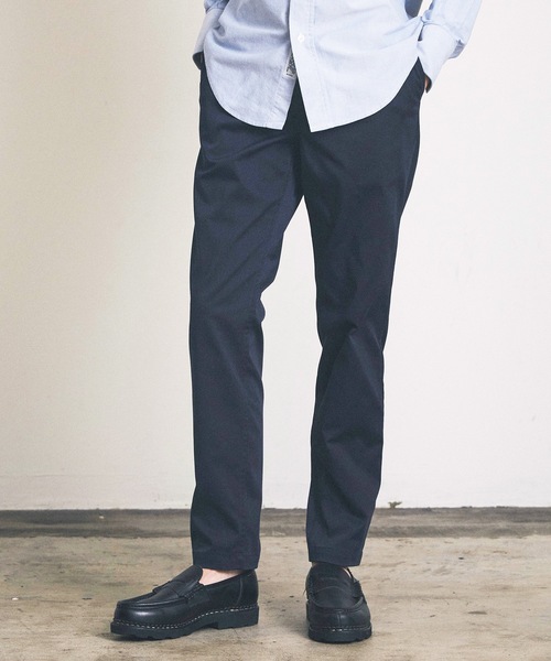 Magine(マージン)の「スリムストレッチチノ(チノパンツ・メンズ・カーキ/ブラック/ネイビー/ベージュ・マルチサイズ)」の4枚目の写真