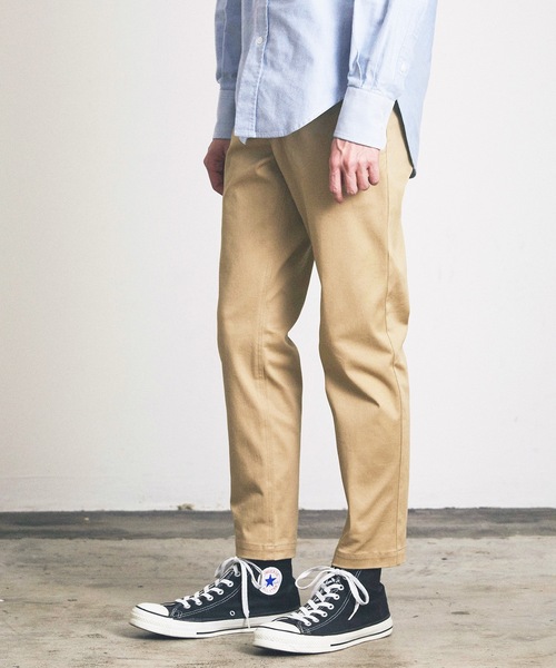 新品 1.9万 MASONS コットンパンツ チノ ストレッチ 50 メイソンズ 264605