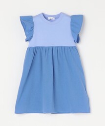 SHIPS（シップス）の「SHIPS any: 〈洗濯機可能〉フリル ギャザー 切り替え ワンピース <KIDS>（ワンピース）」