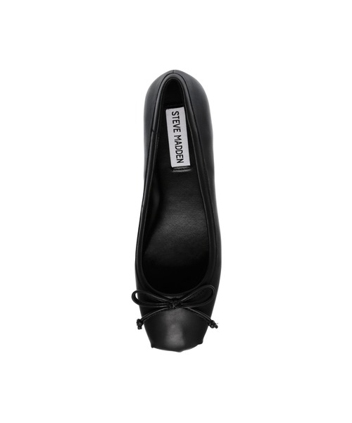 STEVE MADDEN（スティーブマデン）の「リボンバレエシューズ/S.MADDEN COSMETIC-UA（バレエシューズ・レディース・ブラック・24.5cm/24.0cm/23.5-24/23.5cm/23.0cm/22.5cm）」の5枚目の写真