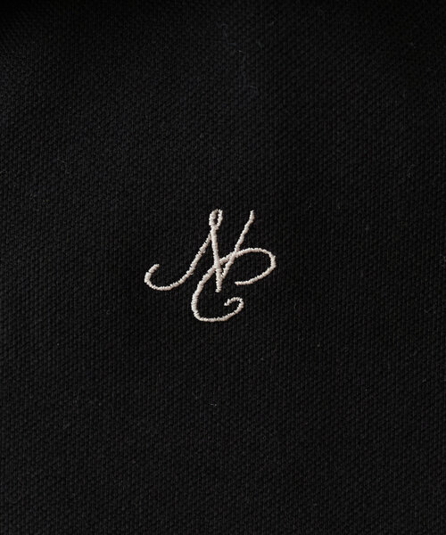 natural couture(ナチュラルクチュール)の「刺繍入りフレンチスリーブポロシャツ(Tシャツ/カットソー・レディース・ピンク/ベージュ/オフホワイト/グレー/ブラック・FREE)」の16枚目の写真