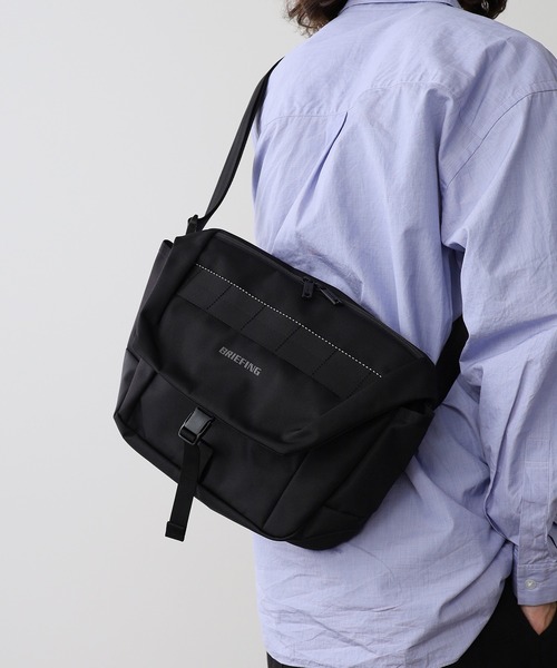 BRIEFING（ブリーフィング）の「BRIEFING/ブリーフィング MFC MESSENGER S WR メッセンジャーバック（メッセンジャーバッグ・メンズ・ブラック・FREE）」の4枚目の写真