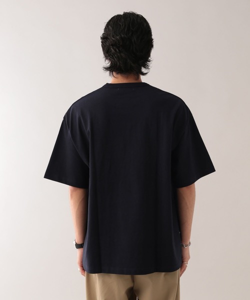 セール】カレッジロゴ刺繍/オーバーサイズTシャツ（Tシャツ