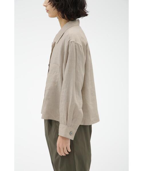 MARGARET HOWELL(マーガレットハウエル)の「LINEN VOILE(シャツ/ブラウス・レディース・ブルー系その他5/ベージュ系その他2/ホワイト・2/1/3)」の20枚目の写真