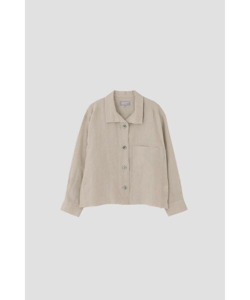 MARGARET HOWELL(マーガレットハウエル)の「LINEN VOILE(シャツ/ブラウス・レディース・ブルー系その他5/ベージュ系その他2/ホワイト・2/1/3)」の21枚目の写真