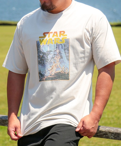 STAR WARS (スターウォーズ) STAR WARS ピグメント風 クルー