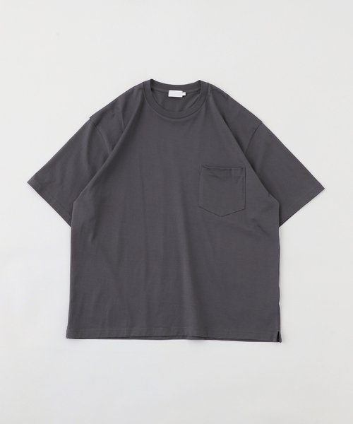 handvaerk(ハンドバーク)の「handvaerk (ハンドバーク) 60/2 S/S BIG T-SHIRT(Tシャツ/カットソー・メンズ・ホワイト/ライトグレー/ブラック・SMALL/MEDIUM/LARGE)」の3枚目の写真
