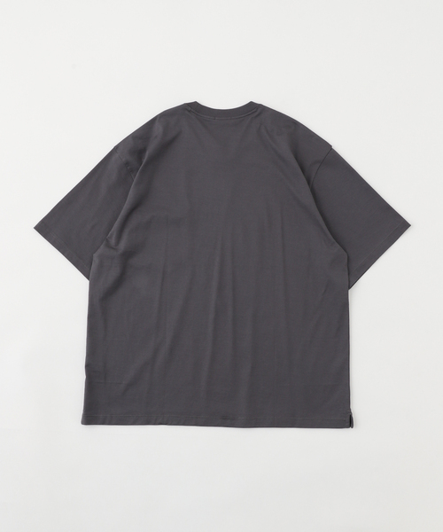 handvaerk(ハンドバーク)の「handvaerk (ハンドバーク) 60/2 S/S BIG T-SHIRT(Tシャツ/カットソー・メンズ・ホワイト/ライトグレー/ブラック・SMALL/MEDIUM/LARGE)」の4枚目の写真