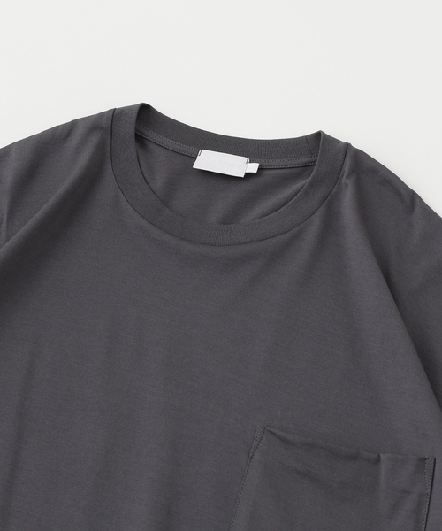 handvaerk(ハンドバーク)の「handvaerk (ハンドバーク) 60/2 S/S BIG T-SHIRT(Tシャツ/カットソー・メンズ・ホワイト/ライトグレー/ブラック・SMALL/MEDIUM/LARGE)」の5枚目の写真