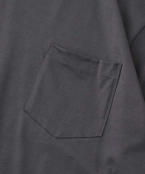 handvaerk(ハンドバーク)の「handvaerk (ハンドバーク) 60/2 S/S BIG T-SHIRT(Tシャツ/カットソー・メンズ・ホワイト/ライトグレー/ブラック・SMALL/MEDIUM/LARGE)」の6枚目の写真