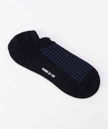 マイクロ千鳥柄 アンクルソックス