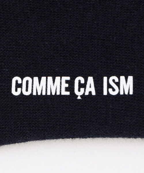 COMME CA ISM(コムサイズム)の「マイクロ千鳥柄 アンクルソックス(ソックス/靴下・メンズ・チャコール/ネイビー/ブラック・25-27CM)」の6枚目の写真