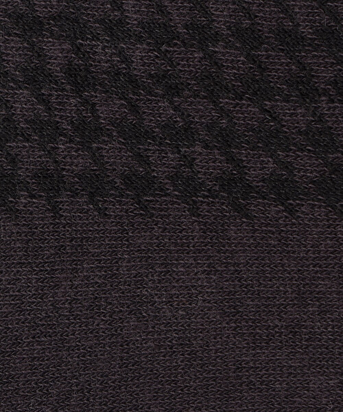 COMME CA ISM(コムサイズム)の「マイクロ千鳥柄 アンクルソックス(ソックス/靴下・メンズ・チャコール/ネイビー/ブラック・25-27CM)」の8枚目の写真