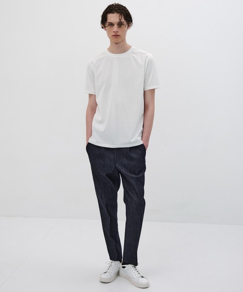 UNITED TOKYO（ユナイテッドトウキョウ）の「QUICKDRY レギュラーTシャツ　日本製｜コンパクトT｜高機能｜速乾（Tシャツ/カットソー・メンズ・ホワイト/ダークグレー/ブラック/カーキ/グレイッシュベージュ/ライトグレー・1/2/3/4）」の7枚目の写真