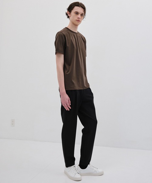 UNITED TOKYO（ユナイテッドトウキョウ）の「QUICKDRY レギュラーTシャツ　日本製｜コンパクトT｜高機能｜速乾（Tシャツ/カットソー・メンズ・ホワイト/ダークグレー/ブラック/カーキ/グレイッシュベージュ/ライトグレー・1/2/3/4）」の13枚目の写真