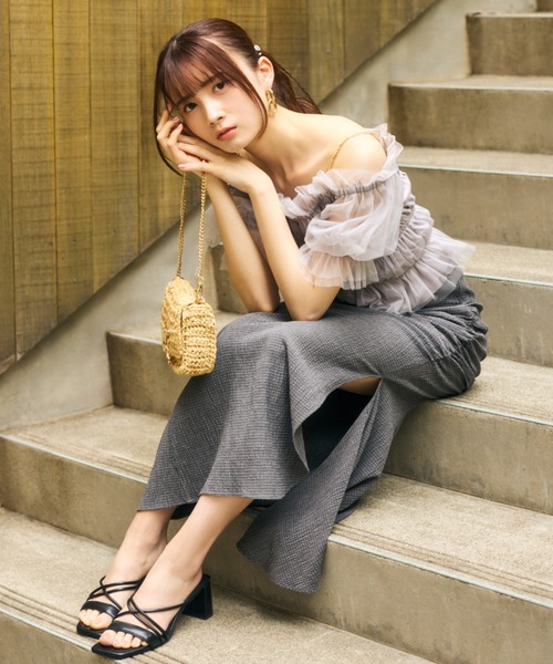 AKB48 水島美結さん着用アイテム】ギャザーマーメイドジャスト