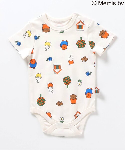 Miffy( ミッフィー)の「【リンク】Dick Bruna バラエティボディスーツ(ロンパース・キッズ・イエロー/オフホワイト・70/80)」の12枚目の写真