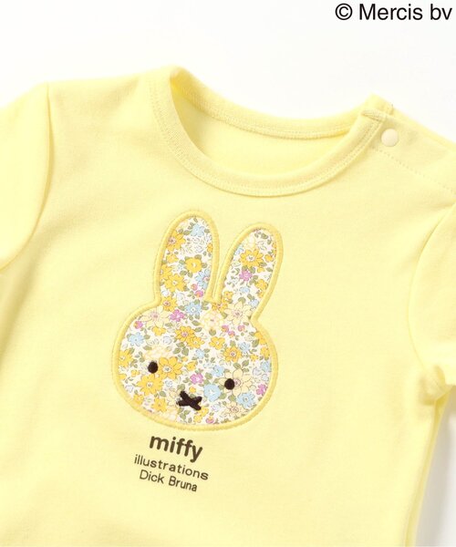 Miffy( ミッフィー)の「【リンク】Dick Bruna バラエティボディスーツ(ロンパース・キッズ・イエロー/オフホワイト・70/80)」の16枚目の写真