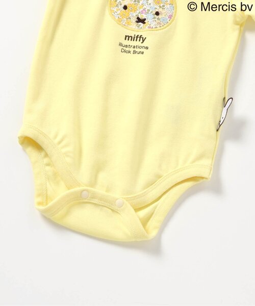 Miffy( ミッフィー)の「【リンク】Dick Bruna バラエティボディスーツ(ロンパース・キッズ・イエロー/オフホワイト・70/80)」の18枚目の写真