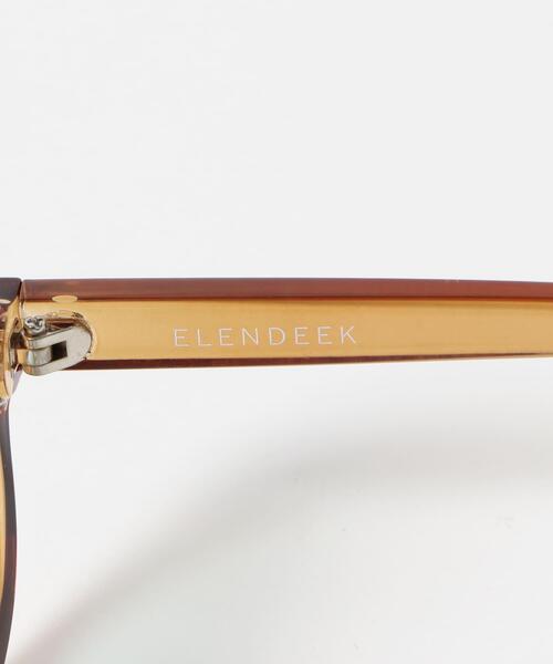 URBAN RESEARCH ROSSO WOMEN(アーバンリサーチ ロッソ)の「ELENDEEK EDGE FRAME SUNGLASSES(メガネ・レディース・ブラウン/ベージュ系その他・-)」の10枚目の写真