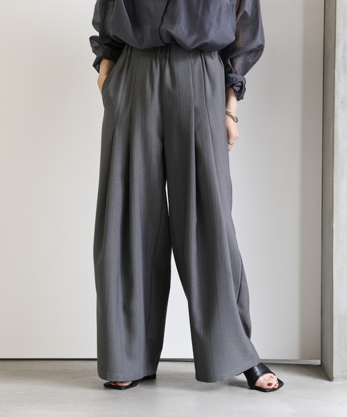 たか/1週間以内発送 モールオックス イージーワイドパンツ ＜A DAY IN THE LIFE＞