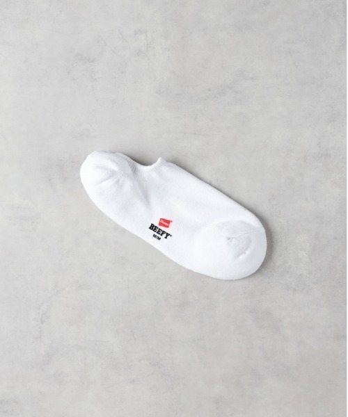 HANES(ヘインズ)の「【HANES】BEEFYAソックス2P(ソックス/靴下・メンズ・ブラック/ホワイト・フリー)」の4枚目の写真